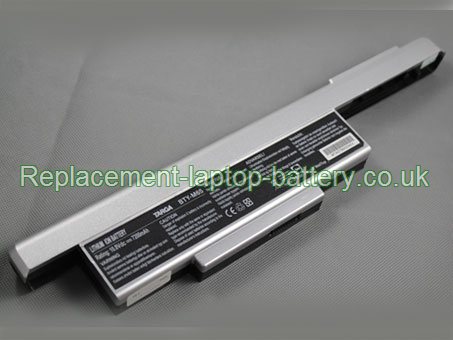 MSI BTY-M65, BTY-M61, M655, M660, M670, M673, M675, M677 Battery Silver