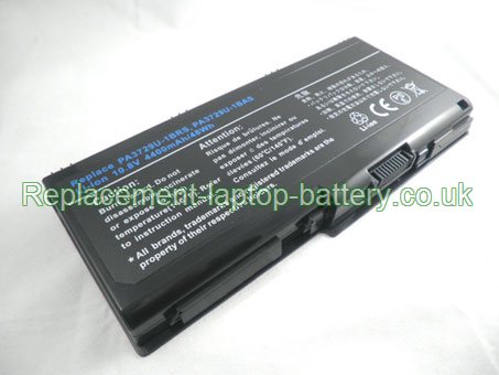 Toshiba PA3729U-1BRS, PA3729U-1BAS, Satellite P500 P505 P505D, Qosmio X505 Series Battery