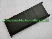 Replacement Laptop Battery for  56WH Dell Inspiron 7778, Inspiron 13 7778, M245Y, Inspiron 13 7577, 
