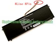 Replacement Laptop Battery for  5000mAh OTHER 5080270P, Jumper Ezbook S4, Z140A-SC, 