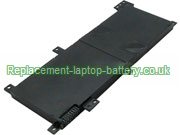 Replacement Laptop Battery for  38WH ASUS X456UF-1A, X456UJ-1A, X456UQ, X456UQ-3G, 