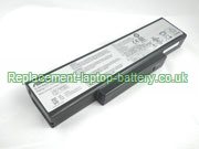 Replacement Laptop Battery for  4400mAh ASUS N71JA Series, K73 Series, K72JT Series, X77JO Series, 
