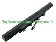 Replacement Laptop Battery for  3000mAh ASUS A41N1702, 
