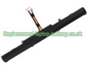 Replacement Laptop Battery for  48WH ASUS A41-X550E, X450JF, F550DP-XX008H, F550DP-XX022H, 