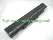 Replacement Laptop Battery for  4400mAh ASUS U53JC, A42-U53, U43J, U53F, 