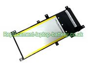 Replacement Laptop Battery for  37WH ASUS C21N1409, 