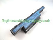 Replacement Laptop Battery for  7800mAh ACER Aspire V3-551G, Aspire 5741-334G50Mn, Aspire 4741G-332G50Mn, Aspire 7560G, 
