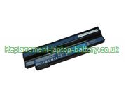 Replacement Laptop Battery for  4400mAh GATEWAY LT2120U, LT2110U, UM09G31, UM09H70, 