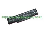 Replacement Laptop Battery for  4400mAh CLEVO M660BAT-6, M660NBAT-6, M660, 6-87-M74JS-4W4, 