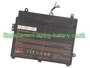 Replacement Laptop Battery for  62WH CLEVO P960EN-K, P970BAT-4, P960, 