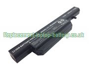 Replacement Laptop Battery for  2200mAh CLEVO W340BAT-4, 6-87-W345S-4WF2, 