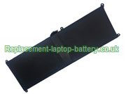 Replacement Laptop Battery for  30WH Dell 7VKV9, Latitude 12 7275, 0V55D0, 9TV5X, 