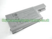 Dell Latitude D820, D830, D531, 310-9122 Precision M4300 M65, DF249, MM165, YD626 Replacement Laptop Battery 6600mAh