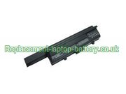 Replacement Laptop Battery for  6600mAh Dell 312-0566, 451-10474, WR050, XPS M1330, 