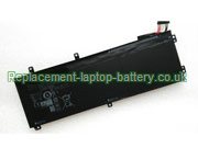 Replacement Laptop Battery for  56WH Dell RRCGW, 62MJV, Precision 5510, XPS 15 2016 (9550) InfinityEdge, 