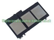 Replacement Laptop Battery for  38WH Dell RYXXH, Latitude 12 E5250 Series, Latitude 5250 Series, Latitude 12 5000 Series, 