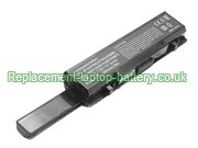 Replacement Laptop Battery for  6600mAh Dell 312-0712, KM973, PW823, RM870, 