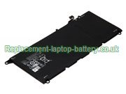 Replacement Laptop Battery for  52WH Dell JD25G, DIN02, 90V7W, XPS 13 9350, 