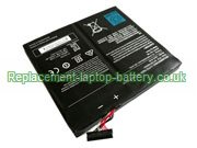 Replacement Laptop Battery for  4000mAh GIGABYTE GAG-K40, 541387490001, 