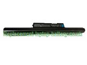 Replacement Laptop Battery for  5700mAh GIGABYTE GAS-G80, P25W, 961T2009F, P25X v2, 