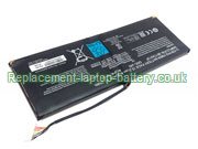 Replacement Laptop Battery for  4030mAh GIGABYTE GNC-J40, P34W v5 Xotic PC Edition, 916TA013F, P34W v5, 