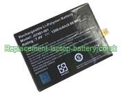 Replacement Laptop Battery for  1200mAh GETAC J57681-001, 