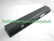 Replacement Laptop Battery for  4400mAh HP Pavilion dv9001EA, Pavilion dv9014EA, Pavilion dv9046EA, Pavilion dv9079EA, 