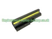 Replacement Laptop Battery for  6600mAh LENOVO ThinkPad R61e Series(15.4  widescreen), ThinkPad R61I SERIES (14.1 15.0 15.4 SCREEN), ThinkPad T61 6466, ThinkPad T61 8898, 