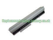 LG LBA211EH, X120 Series Replacement Laptop Battery 6600mAh White