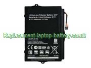 Replacement Laptop Battery for  6400mAh LG SBPP0028901, Optimus Pad L-06C, BL-T1, Optimus Pad V900, 