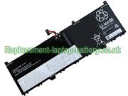 Replacement Laptop Battery for  70WH LENOVO L21C4PE0, Yoga Slim 7i Pro X, SB11F5255, L21D4PE0, 