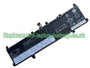 Replacement Laptop Battery for  72WH LENOVO L21M4P76, ThinkPad Z16 Gen 2, 5B10W51989, L21D4P76, 