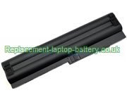Replacement Laptop Battery for  4400mAh LENOVO ThinkPad X201, ThinkPad X200s, FRU 42T4538, FRU 42T4536, 