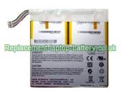 Replacement Laptop Battery for  3500mAh MSI BTY-S1D, 