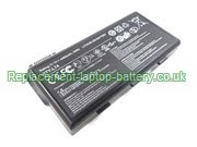 Replacement Laptop Battery for  4400mAh MSI CX700-021UK, MS-1683, CX700-053US, A5000-222US, 