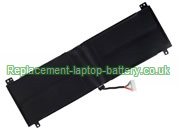Replacement Laptop Battery for  90WH MSI Creator Z16 A11UE-024RU, Creator Z16 A11UET-020XES, Creator Z16 A11UET-202UK, Creator Z17 A12UGST-212CZ, 