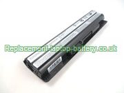 Replacement Laptop Battery for  4400mAh MSI CR650 Series, FR700 Series, GE70, CR41, 