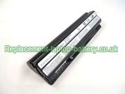 Replacement Laptop Battery for  6600mAh MEDION Akoya Mini E1311 Series, MD97127 Series, MD97107 Series, MD97690 Series, 