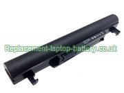 Replacement Laptop Battery for  2200mAh MSI BTY-S16, Wind U160DXH Series, Wind U160MX Series, Wind U160-007US, 