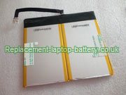 Replacement Laptop Battery for  6800mAh MSI BTY-S1F, 