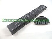 Replacement Laptop Battery for  4400mAh MSI MegaBook M645, MegaBook M655, MS-1029, MegaBook M630, 