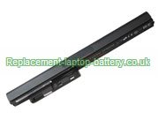 Replacement Laptop Battery for  2800mAh MOTION 4UR18650F-CPL-EDX20, BATEDX20L4, 504.201.01, Motion Computing LE1600 Tablet PC, 