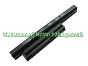 Replacement Laptop Battery for  4400mAh SONY VAIO VPCEA1S1C, VPCEA27FX/B, VAIO VPC-EB4X1E, VAIO VPC-EB26FF, 