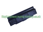 Sony VGP-BPS2, VGP-BPL2, VGP-BPS2B, VGP-BPS2C, VAIO VGN-FS VGN-Y Series Replacement Laptop Battery 6600mAh 9-Cell