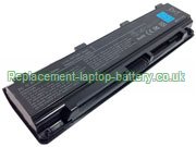 Replacement Laptop Battery for  5200mAh TOSHIBA Satellite C805D, Satellite L870 Series, Satellite S840D Series, Satellite Pro L830D Series, 