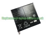 Replacement Laptop Battery for  26WH TOSHIBA PA5237U-1BRS, DynaPad WT12PE Series, 