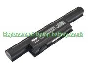 Replacement Laptop Battery for  4400mAh HASEE K500C-i5 D1, K500B-i7 D2, K500C, K500C-i3 D1, 