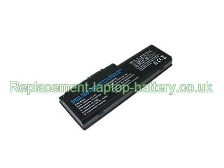 Toshiba PA3537U-1BRS, PA3536U-1BRS, PABAS100, Equium P200, Satellite P200 P205 P300 X200 L350 L355D Series Replacement Laptop Battery 9-Cell
