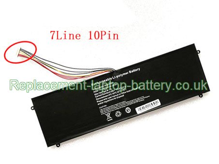 Replacement Laptop Battery for  5000mAh Long life OTHER 5080270P, Jumper Ezbook S4,  