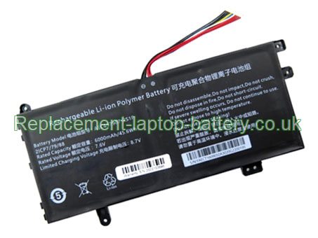 Replacement Laptop Battery for  6000mAh Long life OTHER AEC657987-2S1P,  